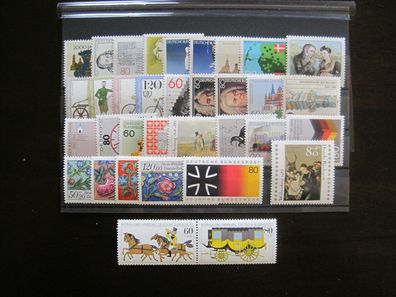 Bund Jahrgang 1985 Einzelmarken / Sätze aus MiNr. 1234-1267 postfrisch * * Auswahl