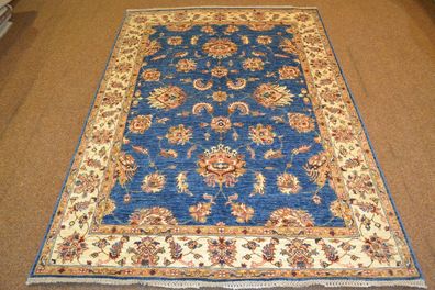 Handgeknüpfter Orientteppich Ariana Ziegler-Farahan aus Afghanistan Nr78684 212x150cm