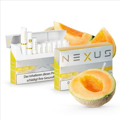 20x20 Melone NEXUS FREE für HnB Erhitzer, 400 Sticks, 0% Nikotin