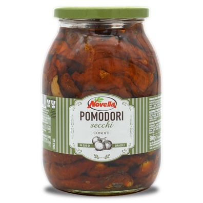 Getrocknete Tomaten | Novella | Pomodori secchi | in Sonnenblumenöl | 600g