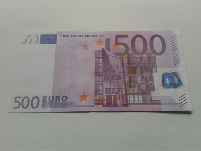500 euro Banknote Geldschein 2002 Trichet seltene N22024 Serie 500 euro Schein