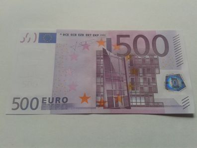 500 euro Banknote Geldschein 2002 Trichet seltene N22024086357 Serie 500 euro Schein