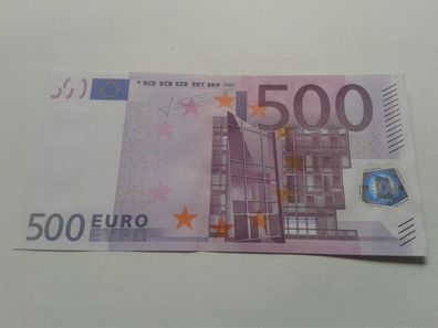 500 euro Banknote Geldschein 2002 Trichet seltene N22024086393Serie 500 euro Schein