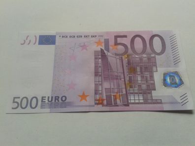 500 euro Banknote Geldschein 2002 Trichet seltene N22024086402 Serie 500 euro Schein