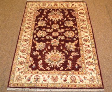 Handgeknüpfter Orientteppich Ariana Ziegler-Farahan aus Afghanistan Nr78695 144x103cm