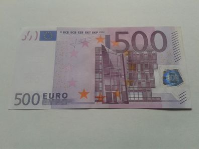 500 euro Banknote Geldschein 2002 Trichet seltene N22024086411 Serie 500 euro Schein