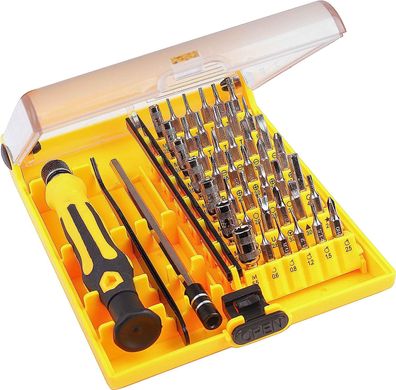 Schraubendreher-Kit, 45 in 1 Magnetische Reparatur-Präzisionswerkzeuge Pozidriv-Schr