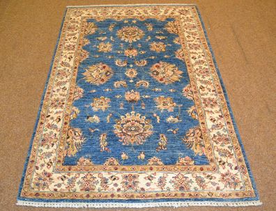 Handgeknüpfter Orientteppich Ariana Ziegler-Farahan aus Afghanistan Nr78697 183x127cm