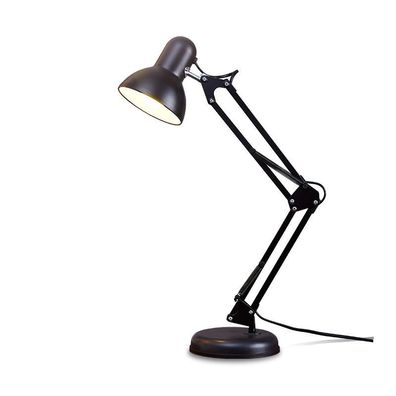 Retro Arbeitslampe Leselampe Flexible Schreibtisch Tisch Nachttischlampe Metallschwi