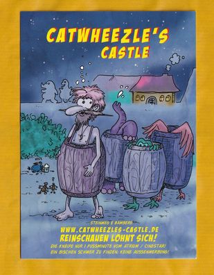 Catwheezle`s Castle - Bamberg Moderne Gasthauskarte - ungebraucht Nr.5