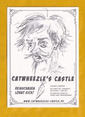 Catwheezle`s Castle - Bamberg Moderne Gasthauskarte - ungebraucht Nr.7