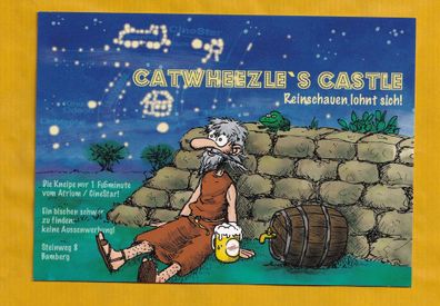 Catwheezle`s Castle - Bamberg Moderne Gasthauskarte - ungebraucht Nr.8