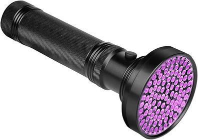 UV-Taschenlampe, verbesserte UV-Lampe 100 LED-Taschenlampe, schwarzes UV-Licht