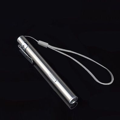 Nurse Pen Light Medical Pen Light USB wiederaufladbare LED-Taschenlampe Edelstahl-Ta
