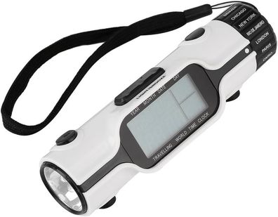 Digitale Reise-LED-Taschenlampe mit Stunden verschiedener Zeitzonen, für Reisen - mi