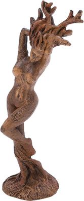 Dryad Statue Spielzeug, baumförmige männliche weibliche Harzskulptur Figur Gartenfig