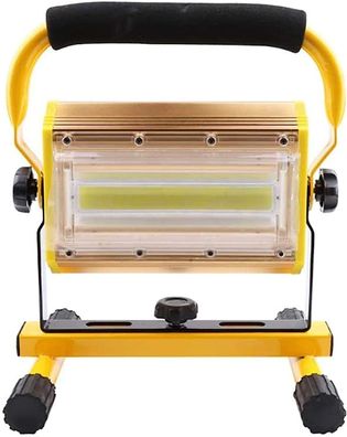 100W 2000LM LED-Arbeitslicht COB Wiederaufladbares tragbares Flutlicht IP65 Wasserdi