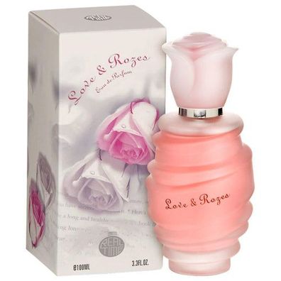RT LOVE & ROZES Parfüm Damen - blumige & pudrige Noten 100ml Duftzwilling Dupe