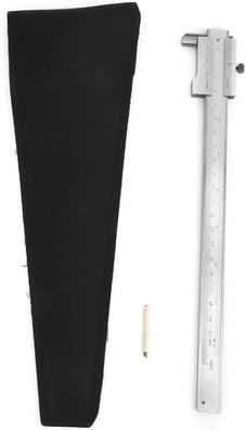 Messschieber, 0-200 mm Messschieber aus Edelstahl zum Messen und Verfolgen verschiede