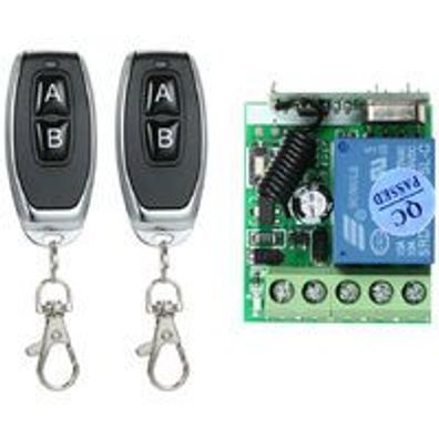 Access Controller, Wireless Switch, DC 12 V 1-Kanal-Fernbedienungsschalter mit 2 Fern