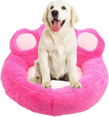 Hundebetten extra weich bequem waschbar Hundebett geeignet für Hund und Katze rosa