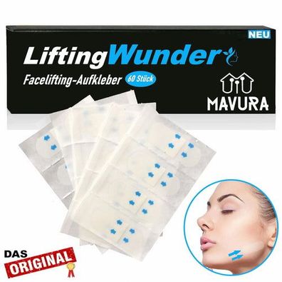 LiftingWunder Face Lifting Tapes Unsichtbare Face-Lifting Gesichtsaufkleber 60St