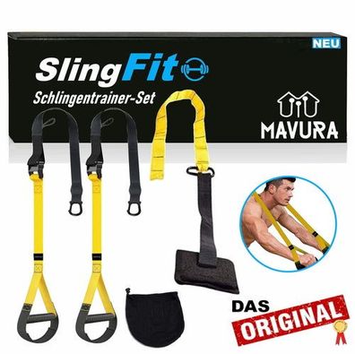 SlingFit Schlingentrainer Widerstandsbänder Fitnessbänder Sling Suspension Strap