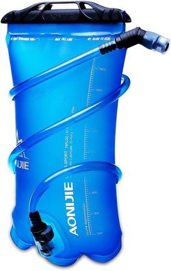 1,5 l BPA-freier Trinkblase-Wasserbehälter für Radfahren, Wandern, Camping, Rucksack