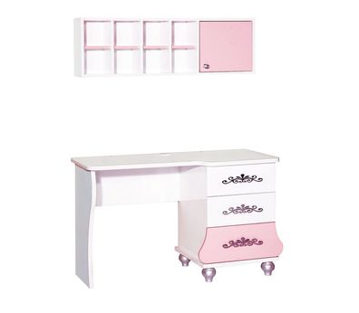 Anastasia Schreibtisch in rosa für Kinder