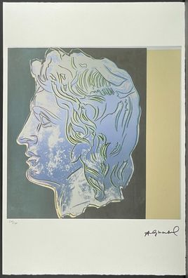 ANDY WARHOL * Alexander the Great * signed lithograph * limited # 24/100