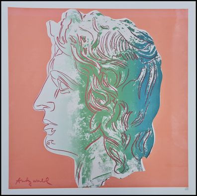 ANDY WARHOL * Alexander... * lithograph * 50x50 cm * limited # 138/500 CMOA signed