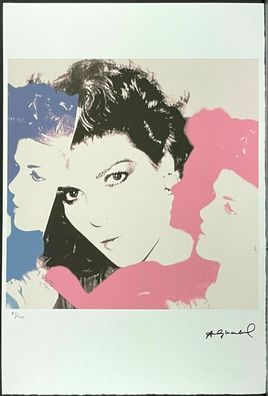 ANDY WARHOL * Caroline of Monaco * signed lithograph * limited # 71/100