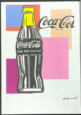 ANDY WARHOL * Coca-Cola * signed lithograph * limited # 66/125