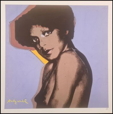 ANDY WARHOL * Corice Arman * lithograph * 50x50 cm * limited # 151/500 CMOA signed