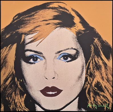 ANDY WARHOL * Debbie Harry (Blondie) * lithograph * limited # xx/2400 CMOA signed