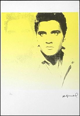 ANDY WARHOL * Elvis Presley * signed lithograph * limited # 15/125
