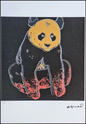 ANDY WARHOL * Giant Panda * signed lithograph * limited # 42/125 (Gr. 50 cm x 35 cm)