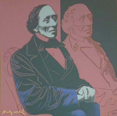ANDY WARHOL * Hans Christian Andersen * lithograph * limited # xx/2400 CMOA signed