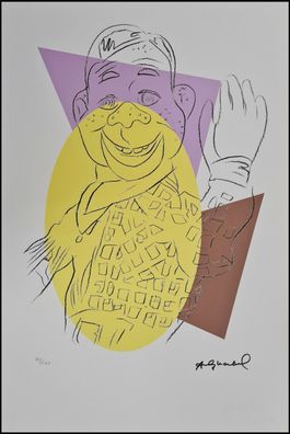 ANDY WARHOL * Howdy Doody * signed lithograph * limited # 78/100 (Gr. 57 cm x 38 cm)