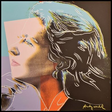 ANDY WARHOL * Ingrid Bergman * lithograph * limited # xx/2400 CMOA signed