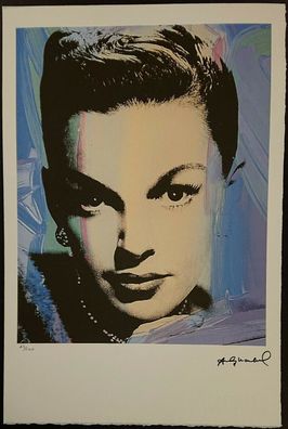 ANDY WARHOL * Judy Garland * signed lithograph * limited # 45/100