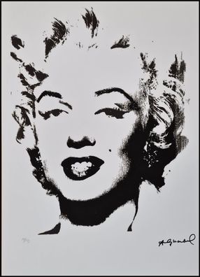 ANDY WARHOL * Marilyn Monroe * signed lithograph * limited # 10/125