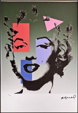 ANDY WARHOL * Marilyn Monroe * signed lithograph * limited # 17/125