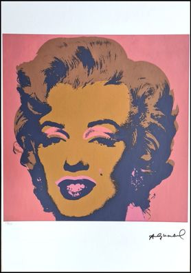ANDY WARHOL * Marilyn Monroe * signed lithograph * limited # 20/125