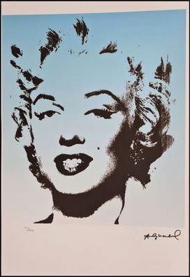 ANDY WARHOL * Marilyn Monroe * signed lithograph * limited # 23/100