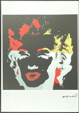 ANDY WARHOL * Marilyn Monroe * signed lithograph * limited # 25/125