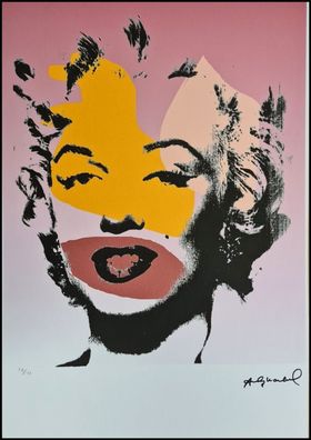 ANDY WARHOL * Marilyn Monroe * signed lithograph * limited # 27/125