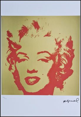 ANDY WARHOL * Marilyn Monroe * signed lithograph * limited # 28/125