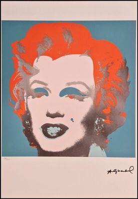 ANDY WARHOL * Marilyn Monroe * signed lithograph * limited # 45/125