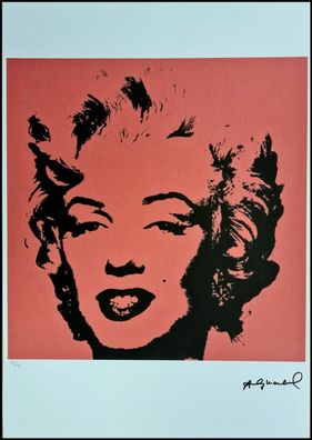 ANDY WARHOL * Marilyn Monroe * signed lithograph * limited # 50/125